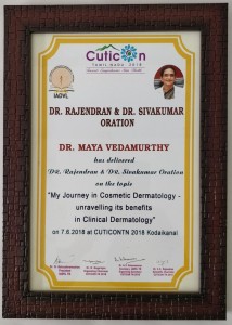 Dr.Rajendran and Dr.Sivakumar Oration June 2018 