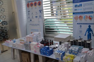 Free medications distributed to patients               